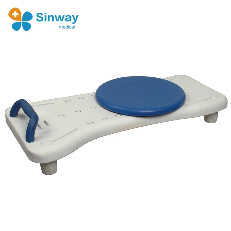 bath board with swivel seat