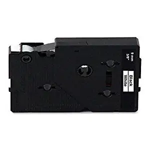 Brother TC20Z1 Labels - 9mm (3/8") Black on White Laminated Tape (7.7m/25 Ft.) (1/Pkg) For use in TC P-Touch: 6/8/10/12/12N/15/20/25/150/170