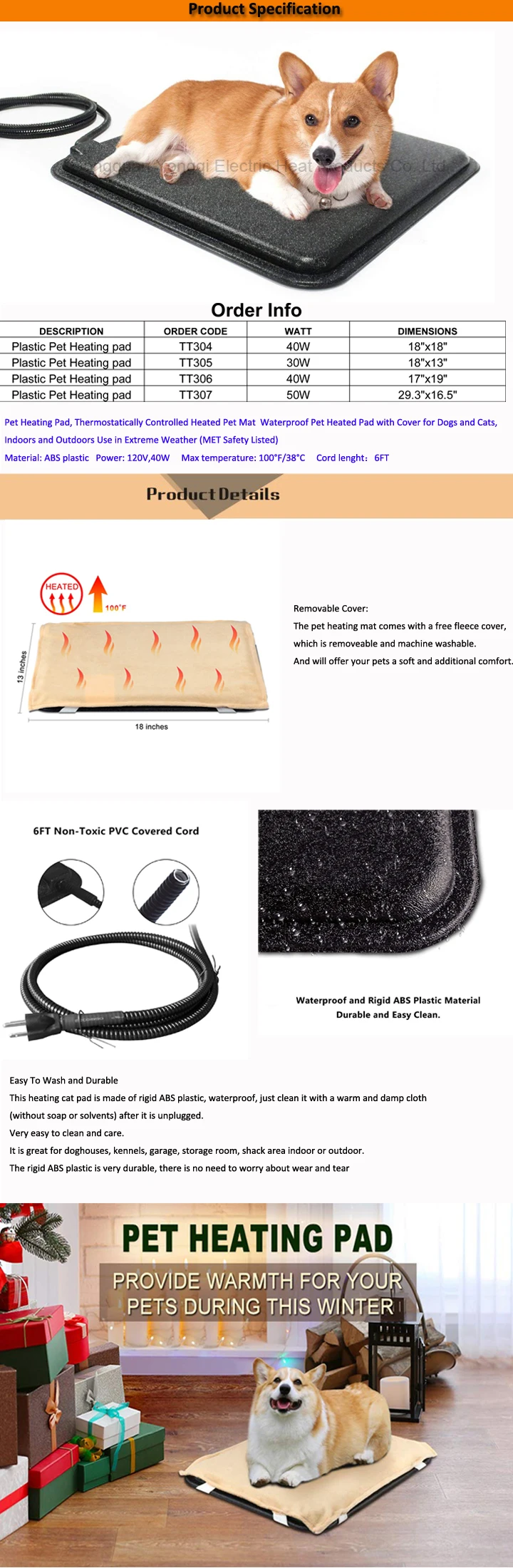 outdoor pet heating pad on Met Listed Pets Electric Heating Mat Dog Kennel Heating Mat With Veterinarian Recommended Temperature 100 F Degree Buy Pet Electric Heating Mat Dog Kennel Heating Pad Heating Pet Mat Product On Alibaba Com