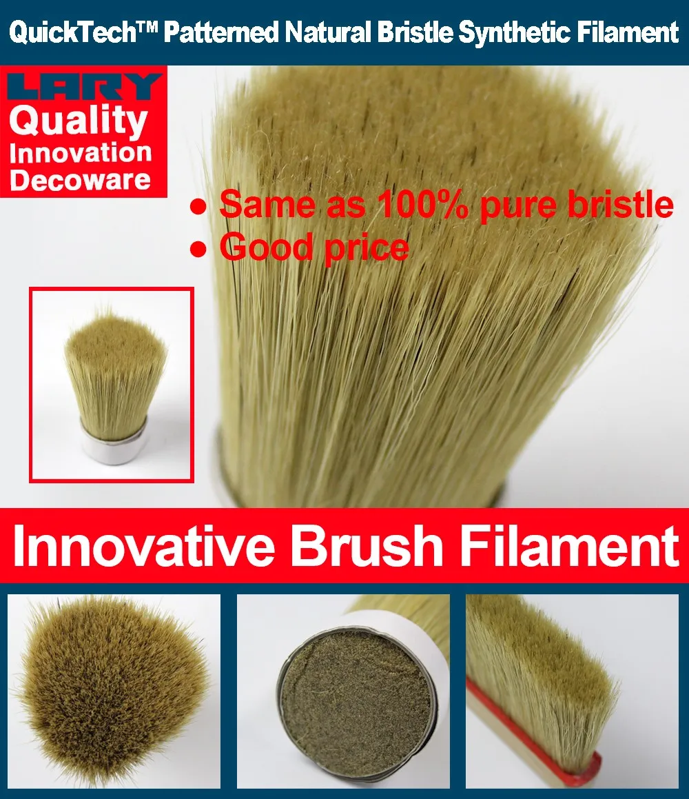 Lary 38mm144mm Paint Brush Raw Material / 100 Pbt Filament / Paint