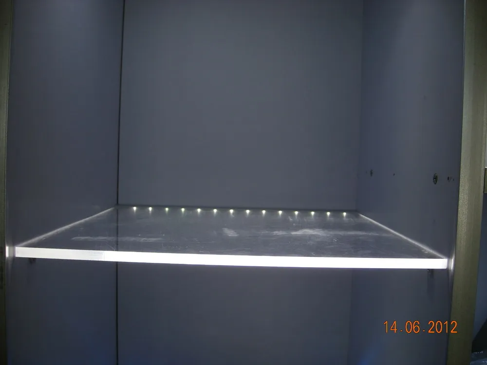 Aluminum Led Light For Glass Display Shelf,Bookshelf,Showcase Fit For 6