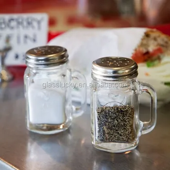 Mini Mason Jar Cups Salt Pepper Shakers And 4 Oz Mini Jar For Salt Or Mini Mason Jar Cups Salt Pepper Shakers And 4 Oz Mini Jar For Salt Or