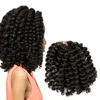ANSWER Cheapest Jumpy Wand Curl Twist Jamaican Bounce Twist Braid Hair Extension 8inches ombre havana mambo twist crochet braids