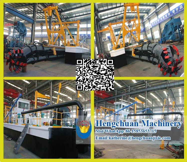 China Low Price Cutter Suction River Sand Dredger / Sea Dredgeing Machine for Sale Product Description 