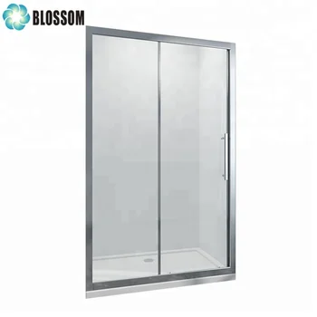 Hangzhou Blossom 1200mm Sliding Obscure Glass Shower Door With En12150 1 Buy Tempered Glass Sliding Shower Door Sliding Glass Shower Door Toughened