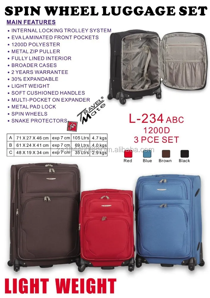 travelmate luggage sets