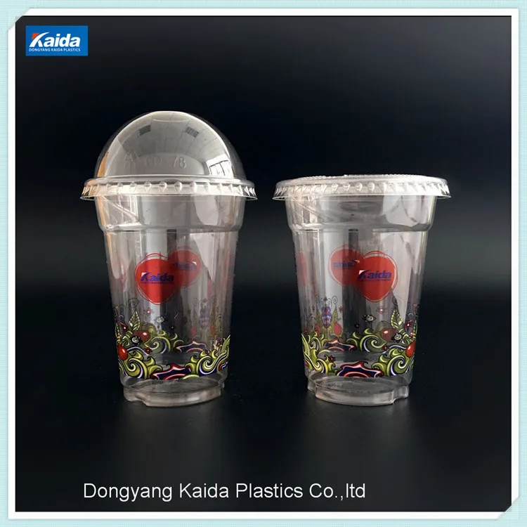 9oz78 Disposable Fda Passed Plastic Carret Apple Juice Cup Disposable