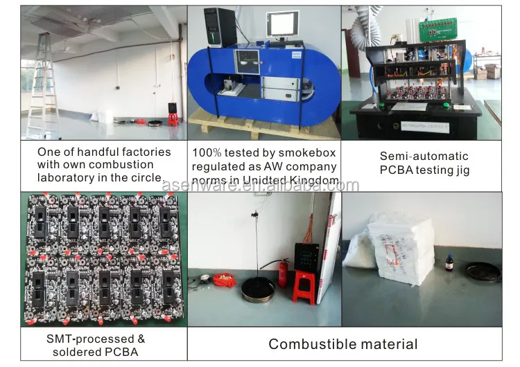 Room Fire Accident Alarm DC Portable Firefighting Smoke Detector