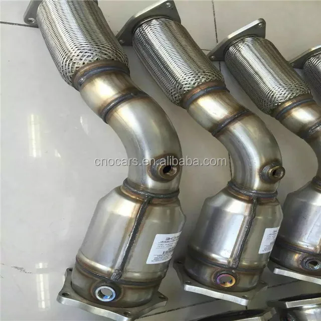 Three Way Catalytic Converter Shell For Cayenne Turbo 4.5l V8 Gas