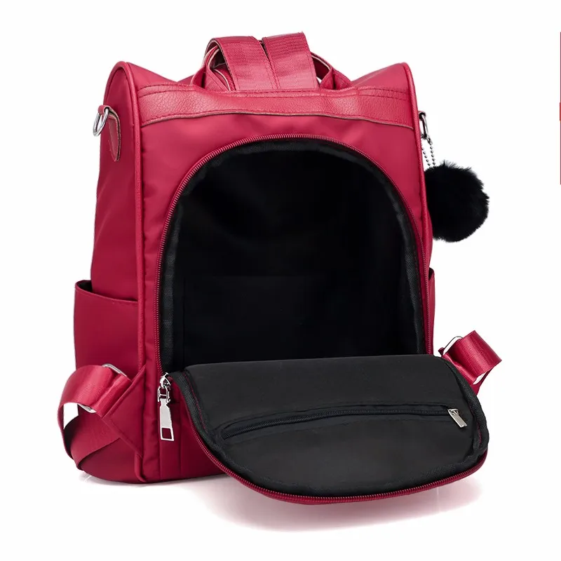 pincnel nylon anti theft rucksack