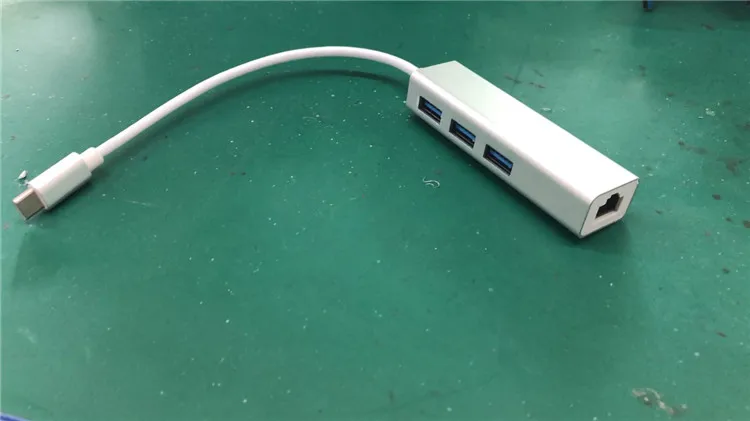 gigaware usb to ethernet adaptor ony gets slow speed
