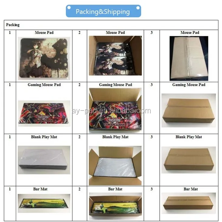 AY Fast Delivery Large Mouse Mat Custom Design Rubber Sublimation Printing Playmat.jpg