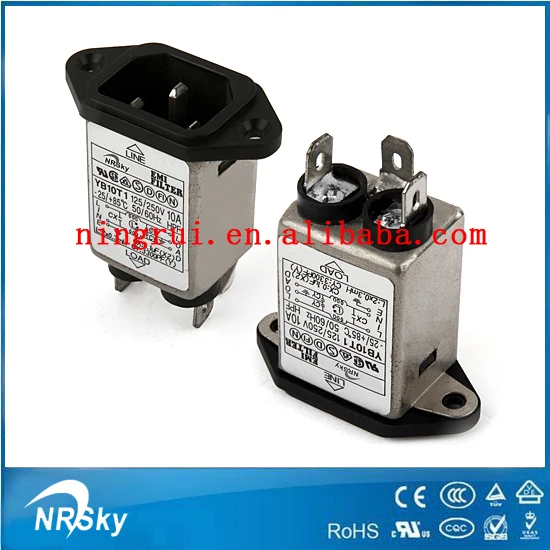 10a 16a 125/250 Vac Washing Machine Emi Filters Appliance Filter Buy