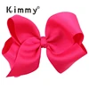 You pick 6 inch christmas gifts bow clips Hair bows for girls ribbon hair bows stock Stuffer