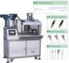Automatic electric cable two single plug pin crimping and insert making machine SD-3000AS