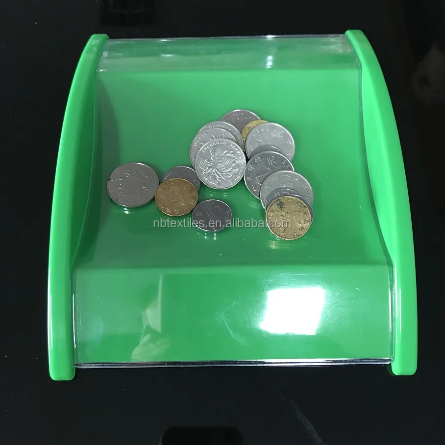 Cheap Price Square Plastic Money Tray Coin Tray Cash Serving Trays