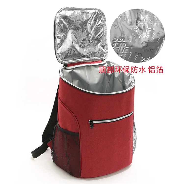 Osgoodway Hot sale high quality waterproof double layer soft side insulated breast milk cooler bag for food