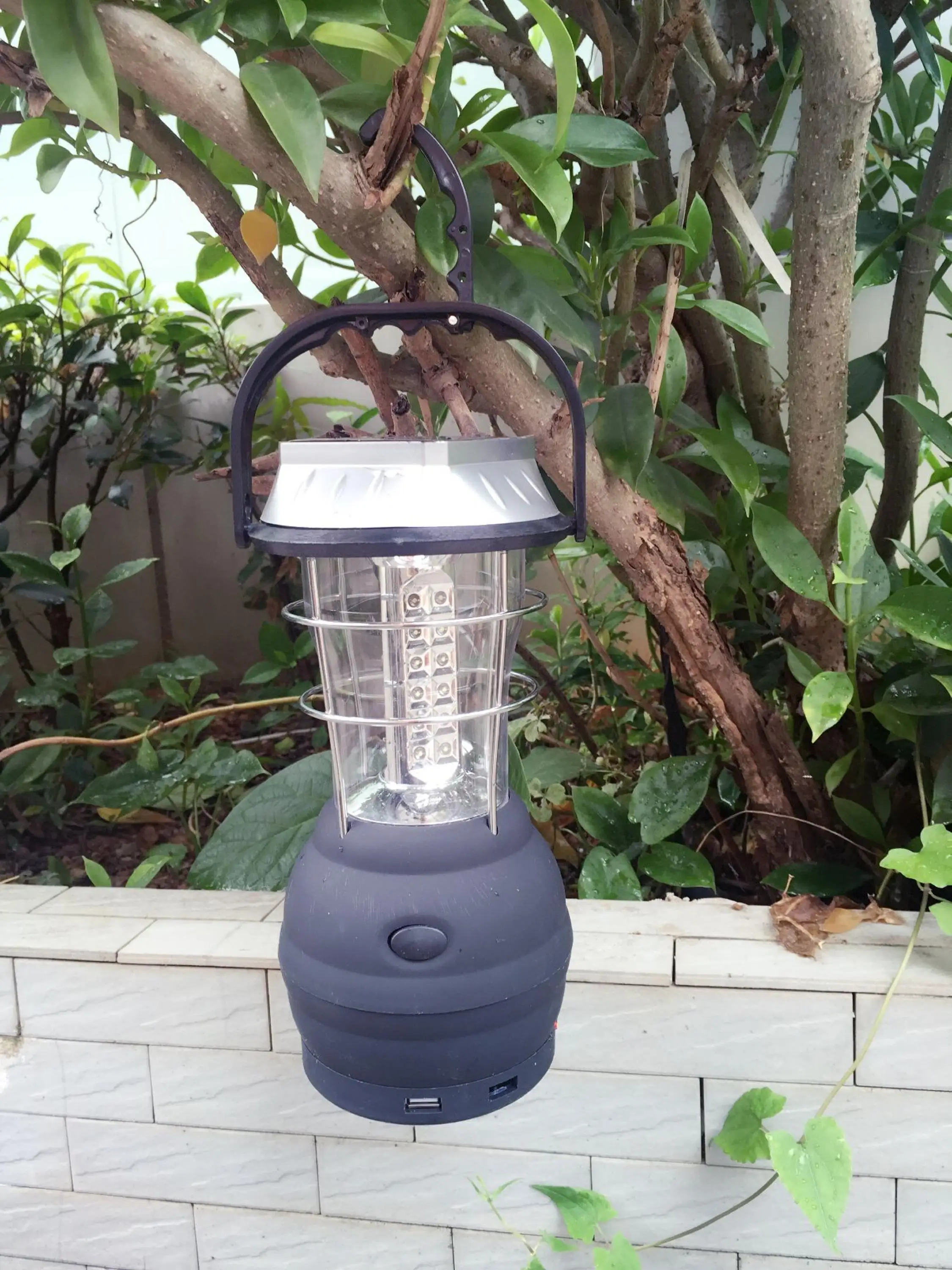 36leds Rechargeable Solar Panels Hand Crank Hurricane Lamps And Lanterns