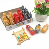 Three colors bomb shape package fruit flavor mini fruit hard candy
