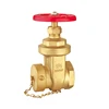 High quality brass 2 1/2" F*M Stop valve firefighting equipment