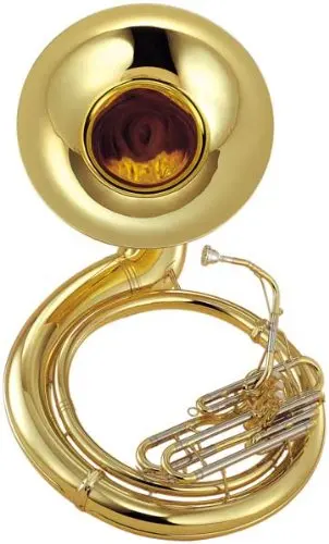 Yamaha YSH-411WC Brass Sousaphone with Case