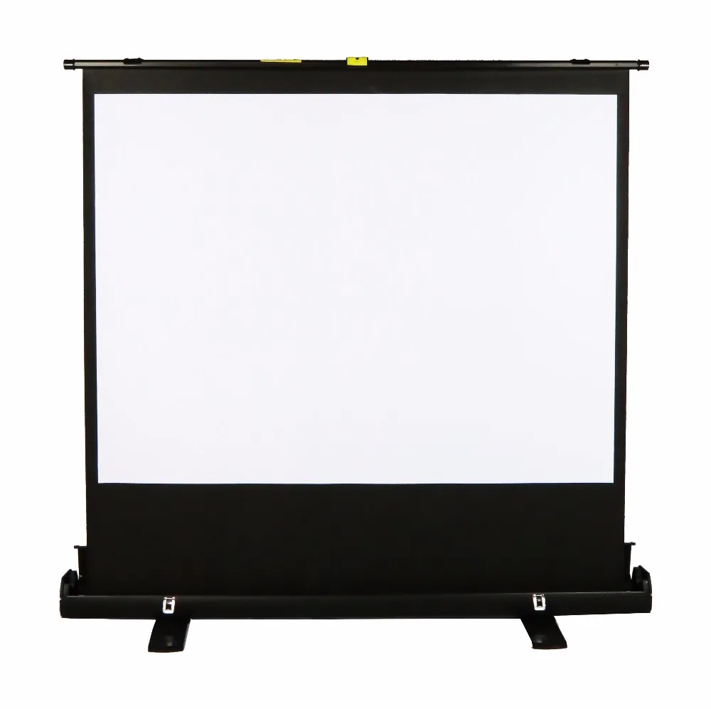 Office Furniture Manual Self Locking Projection Screen Low Price Pocket