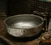 House ware decorative basin with lotus for washing fruits