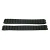 1 pair Rubber Track for Robot Tank Chassis Model Transmission Belt Tractor Crawler Caterpillar Chase diy tracked wheel