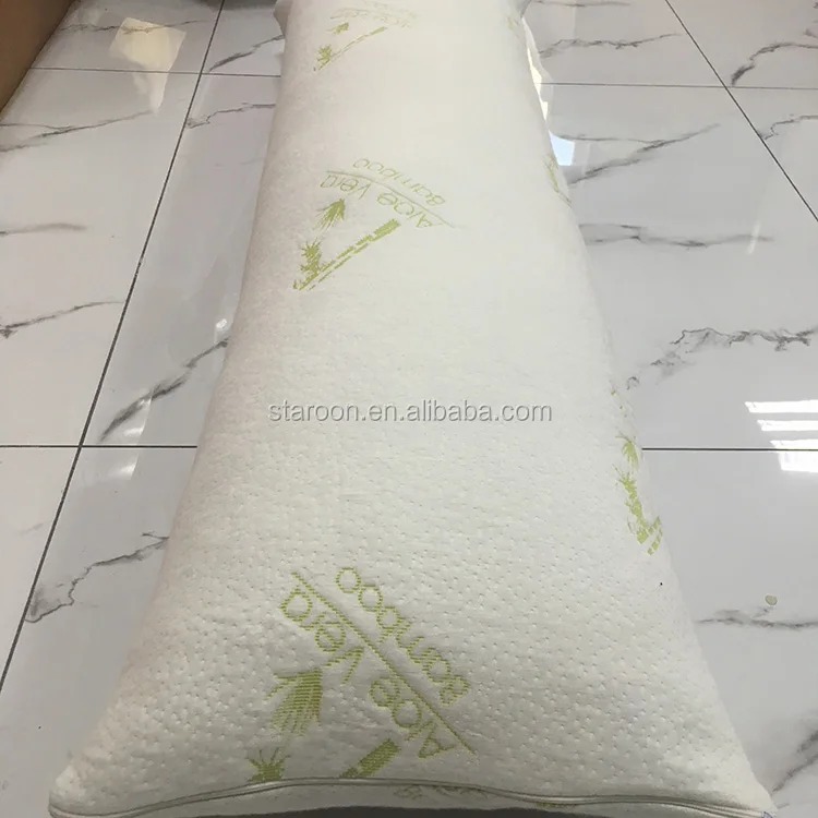 aloe vera bamboo body pillow