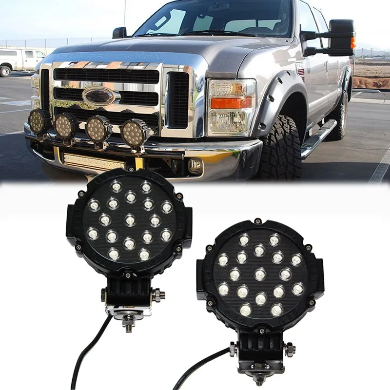 51w Led Work Light Led 17pcs 3w Led Light Led Work Light 12v Solar ...