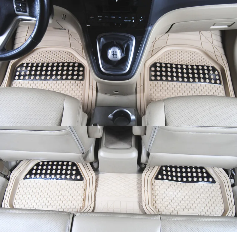 High Quality Luxury Universal Anti Slip Pvc Car Mat Waterproof Cheap