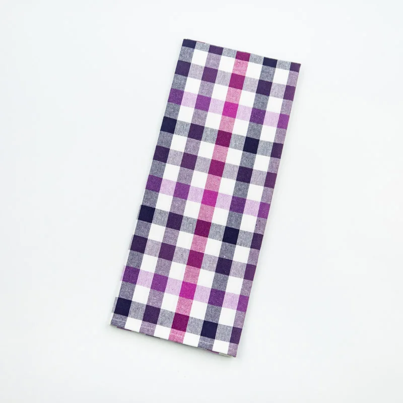 purple dish towels