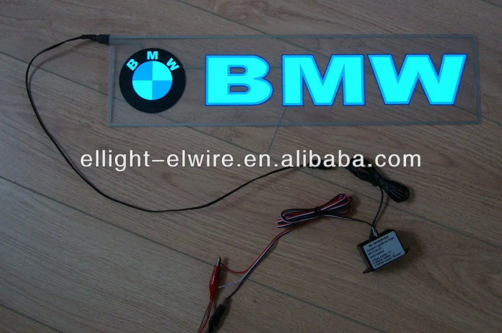 Electroluminescent Car Sticker / Electroluminescent Sticker / Glow Car