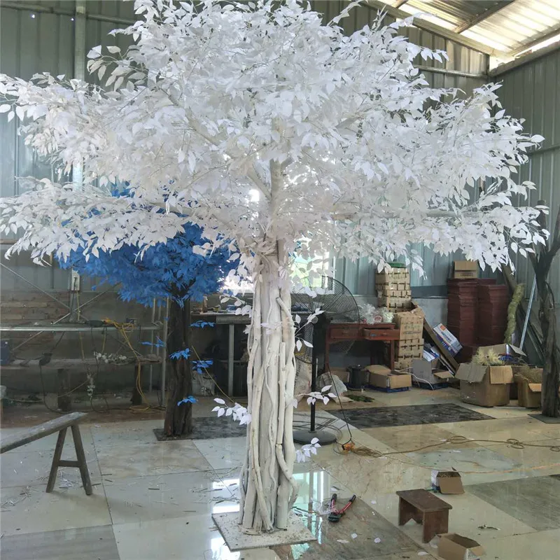 12ft Holly White Tree Artificial For Wedding Decoration Buy White