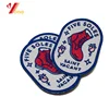 Custom Logo Woven Sport Fabric Patch and Badge for Uniform Clothing with Iron-on Backing