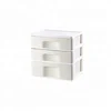 Multi function drawer storage cabinet box plastic with grids inside for pet