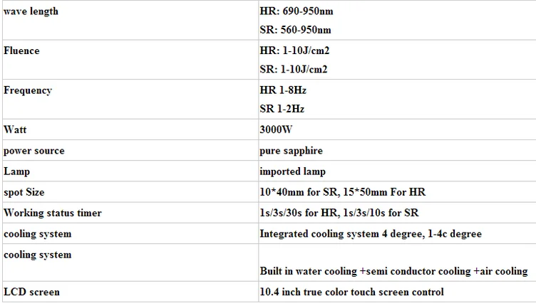 CE E-light IPL SHR Hair Removal Machine/ Elight SHR/ Shr Laser Ipl Skin Rejuvenation
