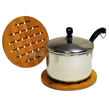 Whole Bamboo Trivets Set Kitchen Hot Pot Stand Pad Whole Bamboo Trivets Set Kitchen Hot Pot Stand Pad