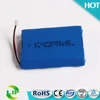 3.7V 3700mah 103450 lithium polymer li ion battery pack custom
