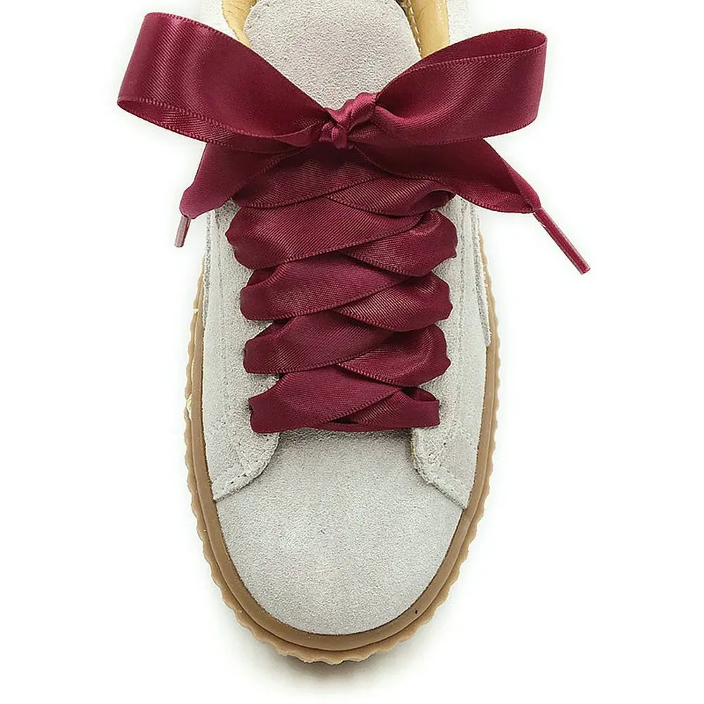 satin ribbon shoelaces