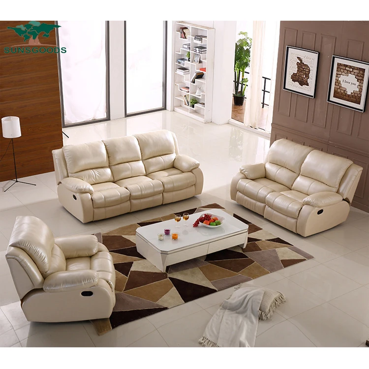 sofa recliner 3 eater leather,2 Pieces