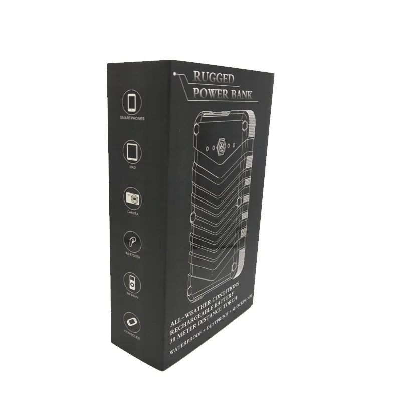 New Waterproof Solar Cell Phone Charger 18000Mah Portable Solar Mobile Power Bank With Double Head Usb - ANKUX.COM