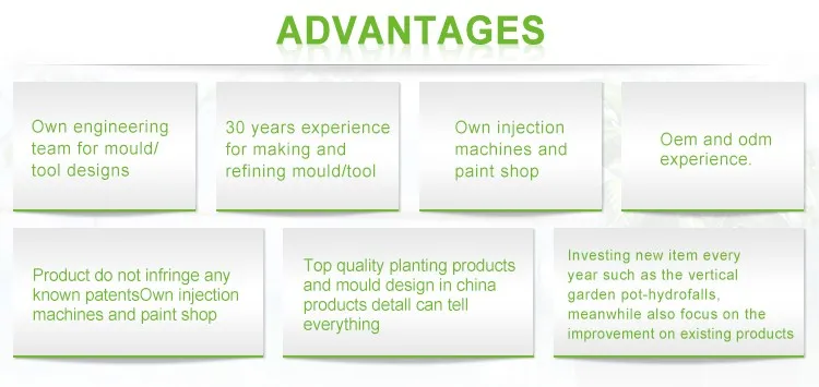 Self watering green wall GreenSun Hydrofalls for vertical garden