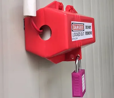 BOSHI 38mm Nylon Shackle ABS Plastic Body Safe Lock With Master Key