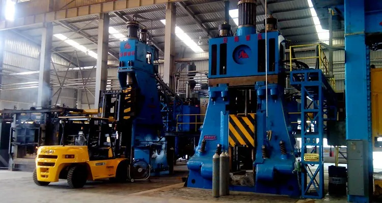 C86Y fully hydraulic close die forge hammer in mental forgings with high frequency