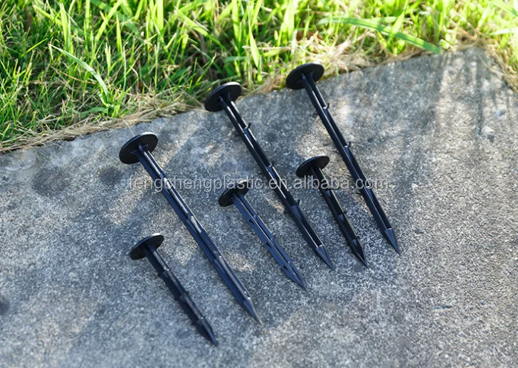 Garden Weeds Barrier Fabric Mesh Pegs Weed Control Fabric Fixing Nails