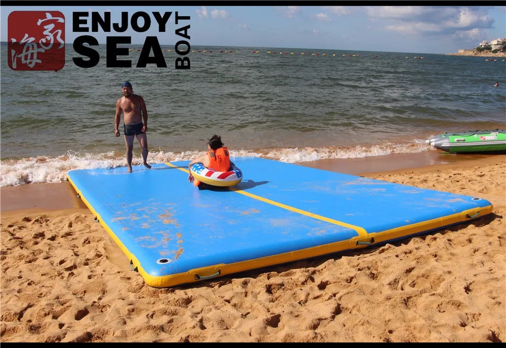 best inflatable water mat