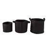Hight strength recycled polyester nonwoven felt for living wall garden plant pot bag