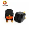3pin 13A fused uk plug uk 3 pin plug bs 1363 /uk and euro adapter plug with 13A fuse