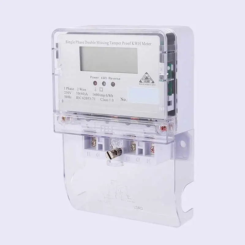 Single Phase Kwh Meter Antitamper Meter Electricity Meter Anti